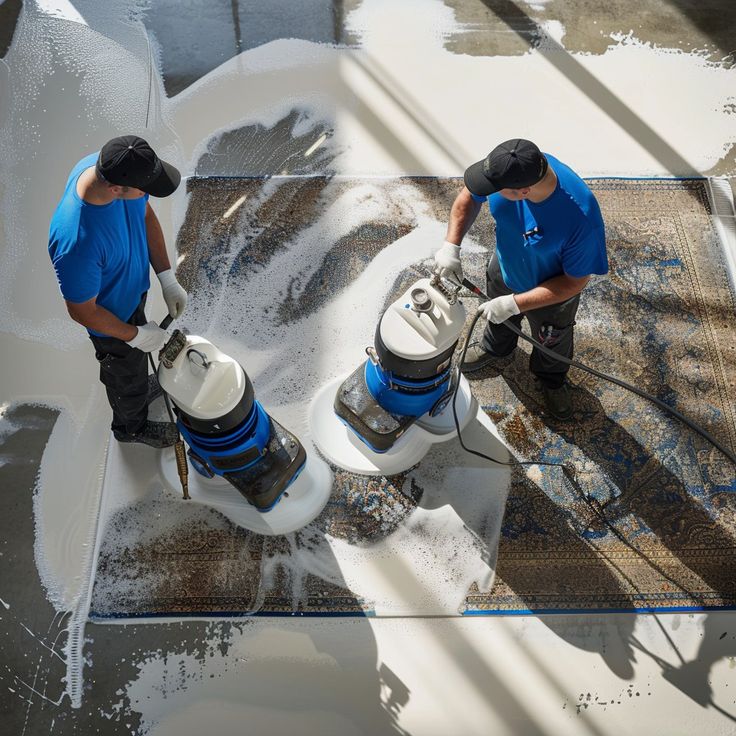 Cleaning team